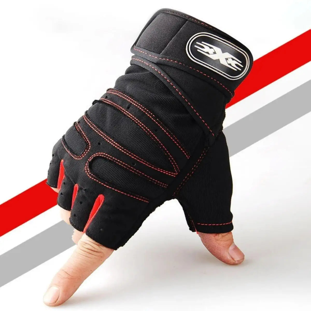 Weightlifting Gloves with Wrist Support
