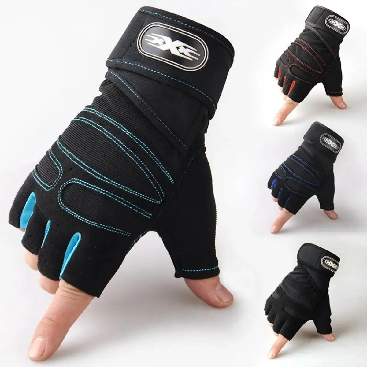 Weightlifting Gloves with Wrist Support